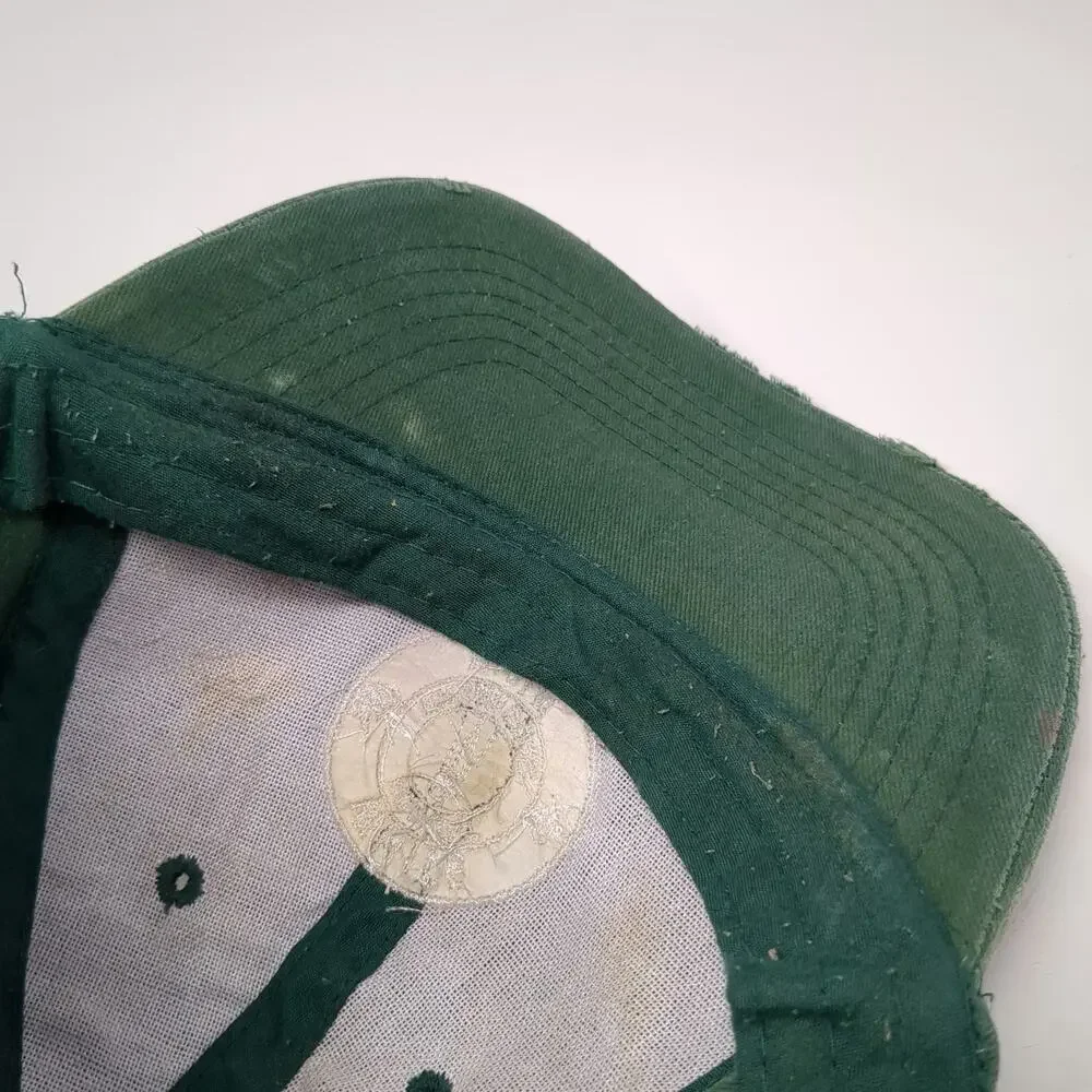BIG Baseball Cap Green OSFM White Pine Forest Engineers Adjustable Cotton Hat